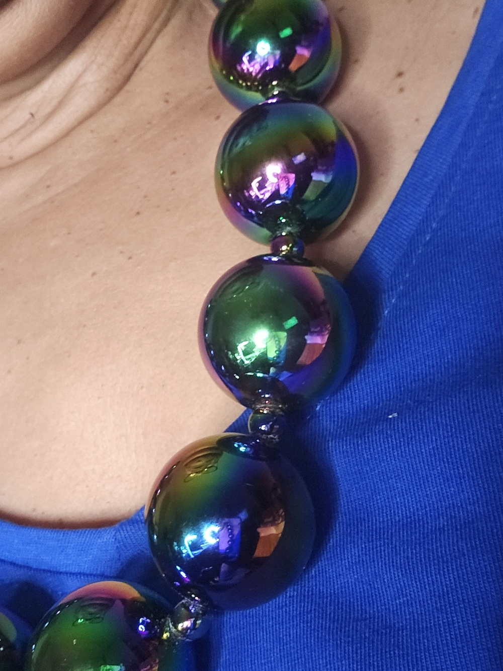 Sassy Jones Dina Mirmaid (Iridescent) Necklace - Picture 2 of 2